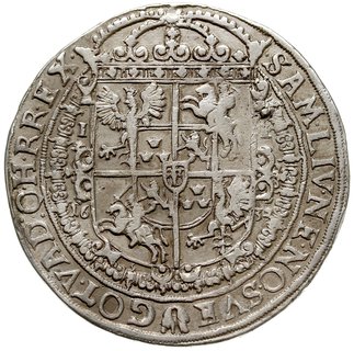 talar 1632, Bydgoszcz, Aw: Półpostać króla w pra