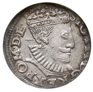 trojak 1590, Poznań, Iger P.90.5.b, moneta w pud