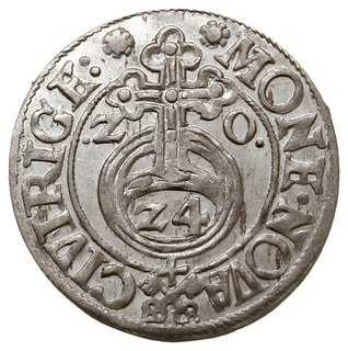 półtorak 1620, Ryga, odmiana bez znaku lis (minc