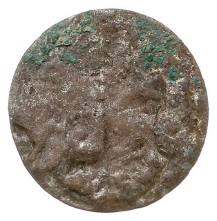 denar 1601, Wschowa, Aw: Orzeł, Rw: Herb Wschowy i data 16 - 01, rocznik nie notowany w literaturze, prawdopodobnie unikat