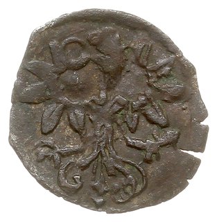 denar 1603, Wschowa, Aw: Orzeł, Rw: Herb Wschowy