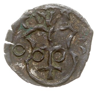 denar 1603, Wschowa, Aw: Orzeł, Rw: Herb Wschowy i data 0 - 3, Kopicki 8439 (R7), T. 30, bardzo rzadki