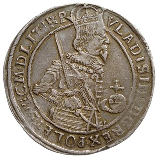 talar 1635, Toruń, Aw: Półpostać króla w prawo i