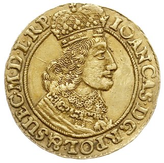 dukat 1650, Gdańsk, Aw: Popiersie króla w prawo 