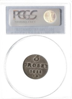 5 groszy 1811 IB, Warszawa, Plage 96, moneta w p