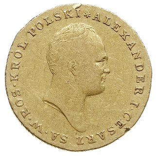 25 złotych 1817, Warszawa, złoto 4.87 g, Plage 11, Bitkin 812 (R), lekko zacięte na krawędzi