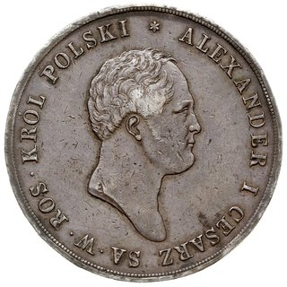 10 złotych 1820, Warszawa, Plage 23, Bitkin 819 (R), patyna, bardzo ładne