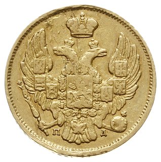 3 ruble = 20 złotych 1836, Petersburg, złoto 3.8