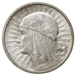 2 złote 1933, Warszawa, Głowa Kobiety, Parchimowic 110.b, piękne