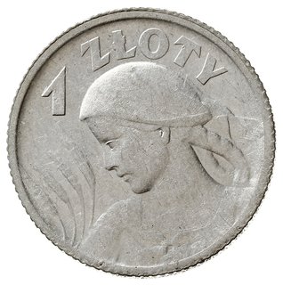 1 złoty 1924, Paryż, Parchimowicz 107.a, bardzo ładne