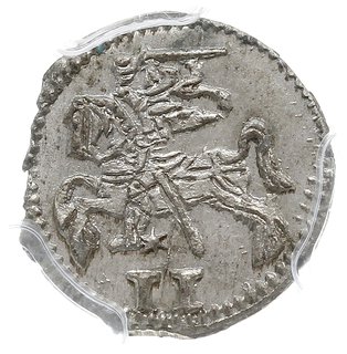 Gotthard Kettler 1562-1587, dwudenar 1578, Mitawa, Neumann 300, T. 8, moneta w pudełku PCGS z certyfikatem MS 64, rzadka i bardzo ładna