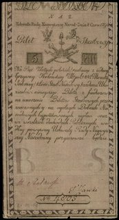 5 złotych polskich 8.06.1794, seria N.A.2, numer