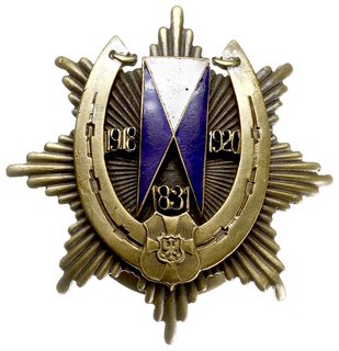 odznaka pamiątkowa 19 Pułku Ułanów Wołyńskich -O