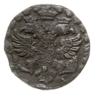 ałtyn 1704, Krasnyj Dvor (Moskwa), srebro 0.85, Diakov 157 (R1) / 2, Bitkin 1156 (R), rzadki