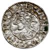 Knut 1016-1035, denar typu quatrefoil 1018-1024, mennica Londyn, mincerz Wulfstan, Aw: Popiersie w..
