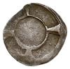 Kamień Pomorski, jednostronny denar XIV-XV w., Krzyż opisany na okręgu, srebro 0.37 g, jak Dbg-P. ..