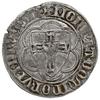 Winrych von Kniprode 1351-1382, półskojec, Aw: Tarcza Wielkiego Mistrza w sześciopłatkowej rozecie..