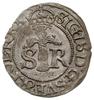 1/2 öre 1597, Sztokholm, odmiana napisu na awersie ...SVE & POL REX, AAJ 22.a, bardzo ładne, patyna