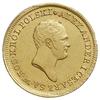 50 złotych 1822, Warszawa, złoto 9.77 g, Plage 7, Bitkin 810 (R1), minimalnie justowane, drobne ud..