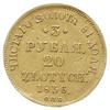 3 ruble = 20 złotych 1836, Petersburg, złoto 3.86 g, Plage 303, Bitkin 1077 (R), uszkodzone obrzeże