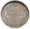 1 gulden 1923, Utrecht, Koga, Parchimowicz 61.a, moneta w pudełku NGC z certyfikatem MS62, patyna,..