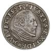 grosz 1595, Królewiec, Bahr. 1304, Neumann 58, rzadki, bardzo ładna moneta ze starą patyną i z duż..