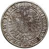 talar 1648/3, Wrocław, Aw: Popiersie cesarza i napis wokoło, Rw: Dwugłowy orzeł, litery M-I i napi..
