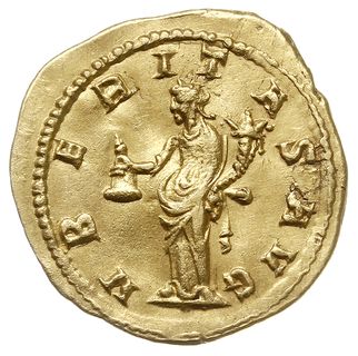 aureus 249-251, Rzym, Aw: Popiersie cesarza w pr