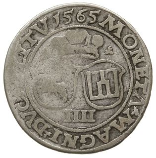 czworak 1565, Wilno, odmiana z większymi cyframi daty, Ivanauskas 10SA7-2