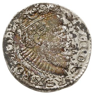 trojak 1588, Olkusz, odmiana z dużą głową króla, Iger O.88.6.c/a(R3), patyna, wyśmienicie zachowany i rzadki