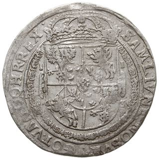 talar 1636, Bydgoszcz, Aw: Półpostać króla, niże