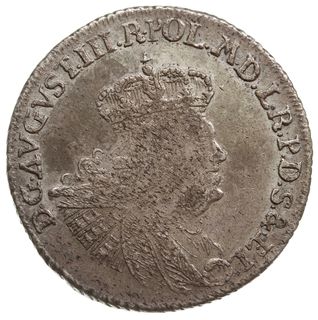 30 groszy (złotówka) 1762, Gdańsk, odmiana z duż