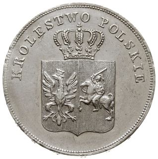 5 złotych 1831, Warszawa, Plage 272, Bitkin 2 (R), nieznaczne uszkodzenia obrzeża, ale bardzo ładna prezencja