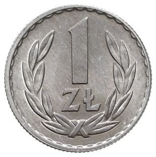 1 złoty 1966, Warszawa, Parchimowicz 213.c, alum