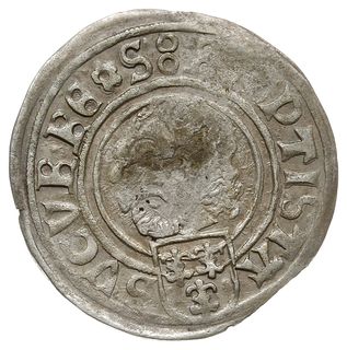 grosz 1508, Nysa, mała cyfra 0 w dacie, Fgb. 454