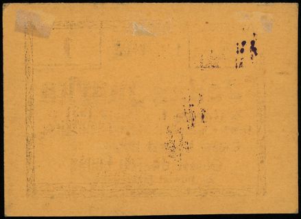 zestaw bonów: 50 fenigów, 1 i 2 marki, 1.03.1920