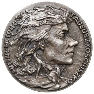 Tadeusz Kościuszko - medal autorstwa Franciszka 