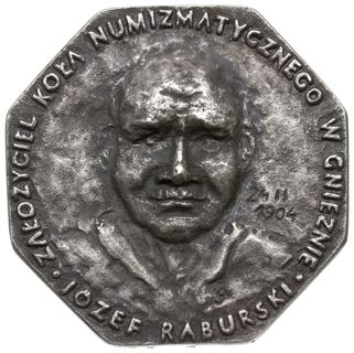 Józef Raburski - medal bez daty, odlany dla uczc