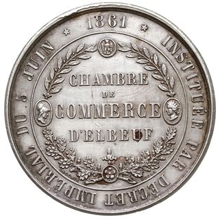 medal nagrodowy Izby Handlowej miasta Elbeuf 186