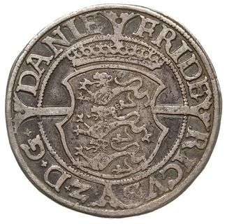 1 marka 1561, Kopenhaga / Frederiksborg, Hede 9, srebro 8.61 g, patyna