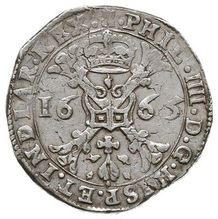 patagon 1665, Tournai / Doornik, Delm. 300, Dav. 4470, srebro 27.95 g, bardzo ładnie zachowany