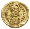 solidus 441-450, Konstantynopol, Aw: Popiersie cesarza na wprost, D N THEODOSIVS P F AVG, Rw: Cons..