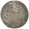 2/3 talara (gulden) 1706, Szczecin, litery IM pod popiersiem, odmiana z dużymi cyframi daty, srebr..