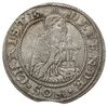 grosz oblężniczy 1577, Gdańsk, odmiana bez kawki”, na awersie Głowa Chrystusa przerywa wewnętrzną ..