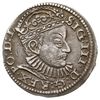 trojak 1588, Ryga, odmiana z większą głową króla, Iger R.88.2.a(R1), Gerbaszewski 15, rewers monet..