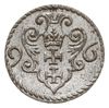 denar 1596, Gdańsk, duże cyfry daty, CNG 145.VII, wyśmienity z pięknym blaskiem menniczym