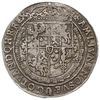 talar 1633, Bydgoszcz, Aw: Półpostać króla, niżej, po wyrazie POL herb Sas (podskarbiego Jana Dani..