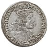 szóstak 1657 I-T, Kraków, na rewersie dwa kwiatki, moneta wybita w czasie okupacji szwedzkiej, bar..
