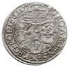 szóstak 1661 GB-A, Lwów, na awersie herb Ślepowron bez obwódki, na rewersie tarcze herbowe łukowat..
