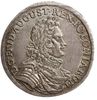 2/3 talara (gulden) 1700, Drezno, litery IL - H (inicjały Jana Lorenza Hollanda), Kahnt 119, Dav. ..